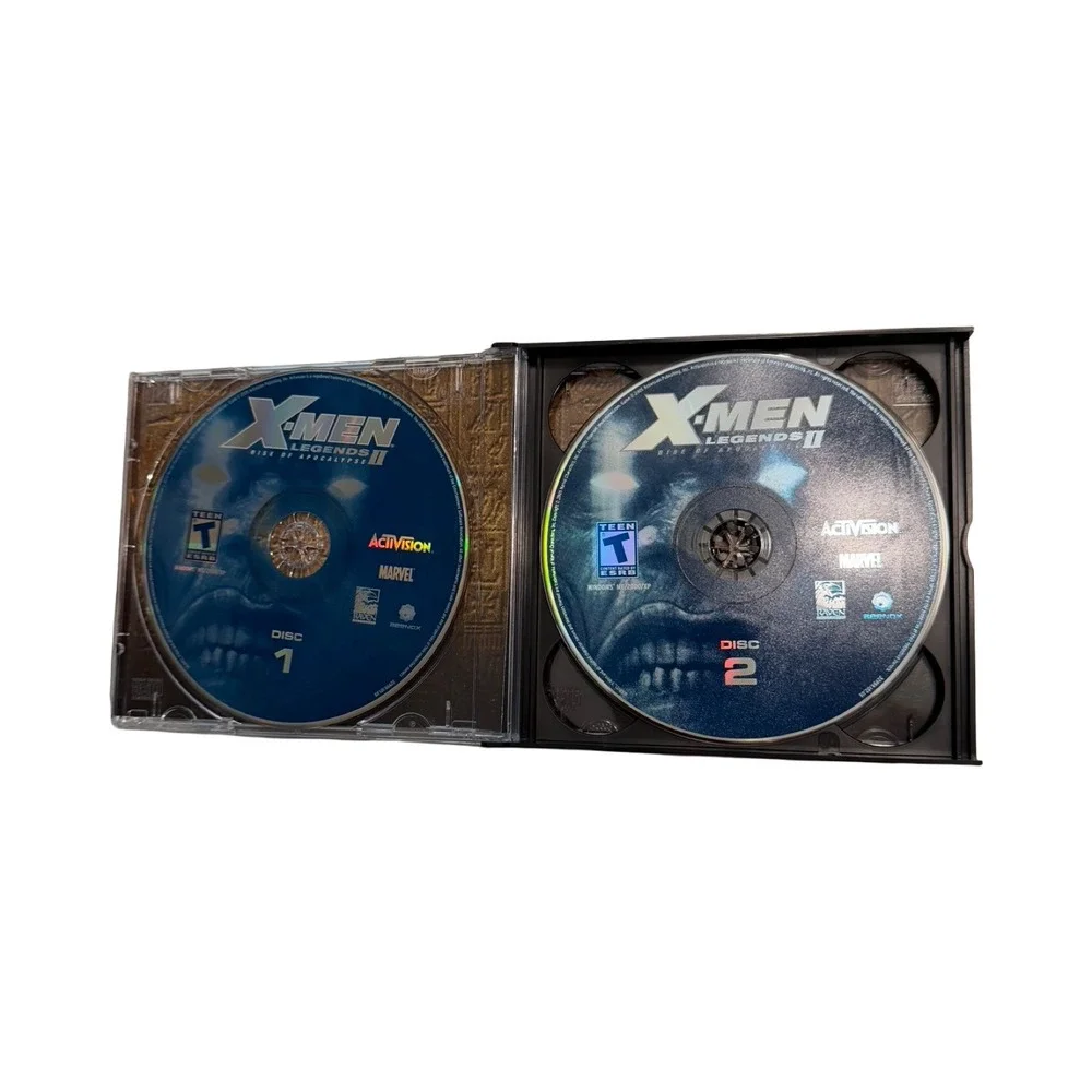 X-Men Legends II Rise of Apocalypse PC Big Box Complete CD-ROM 2005 Marvel